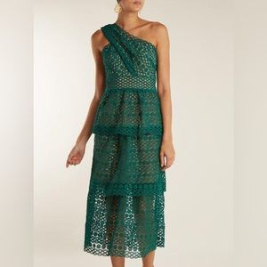 Self Portrait lace guipure dress